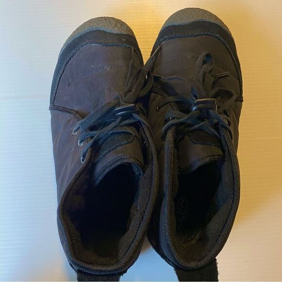 Keen Men's Howser Quilted Chukka Black lace up Boots 1021864 suede 40.5/ 8 - Picture 3 of 7